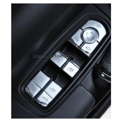 For Porsche Macan 2014-2017 Cayenne 2011-2016 Panamera 2010-2016 Inner Door Window Switch Button Trim Cover 13pcs