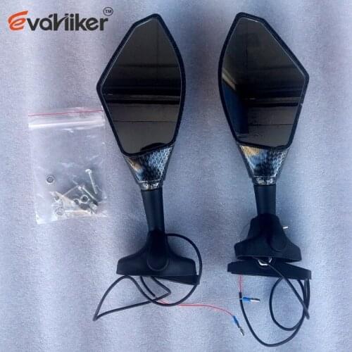 GSX600F 750F 98-07 Katana Motorcycle Rearview Mirror with turning light For SUZUKI GSX 600F 750F Katana 1998 1999 2000 2001-2007