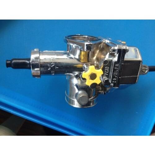 Free shipping 30mm PZ30 chrome Carburetor Accelerating Pump Throttle fit for KEIHIN CB CG200