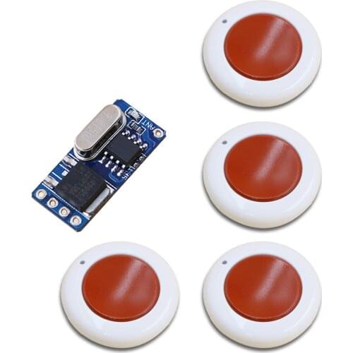 Hot DC3.5V 4.5V 5V 6V 7V 9V 12V Wireless Remote Control Switch System 4pcs Transmitter with 1pcs Receiver Smart Home Automation
