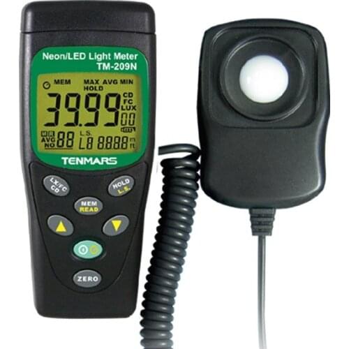 LUX FC LED Lux Meter Light Meter Tester Handheld Illuminometer TM-209N