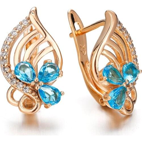 Fashion Boutique Zircon Earrings Beautiful Accessories For Ladies And Women Jewelry Earrings Party Wedding Campus Accessories