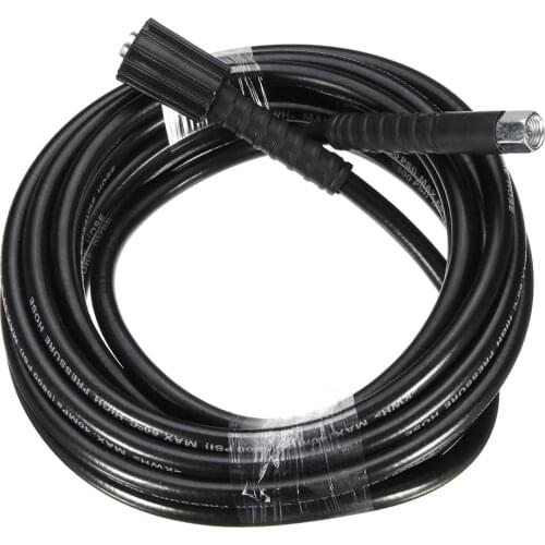 1 Pcs 8M High Pressure Washer Water Hose Jet Power Pipe 160 Bar M22 Thread 14mm