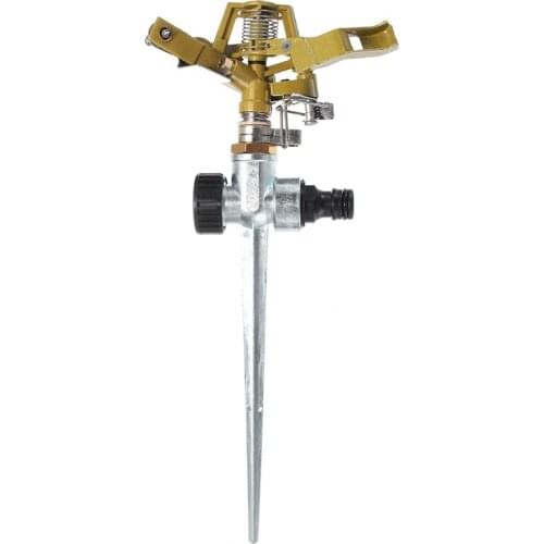 2PCS Pray Nozzle Sprinkler Head Watering 360Degree Pop Up Adjustable Nozzle Irrigation Garden Plastic Lawn Female Thread