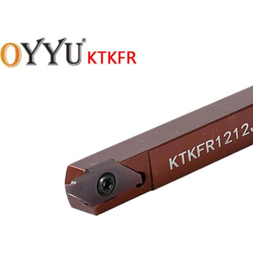 1PCS KTKFR1212-JX12A KTKFR1212JX16 KTKFR 1212 Slotting Tool Holder For Circular Centrifuge CNC Machine External Lathe Cutter