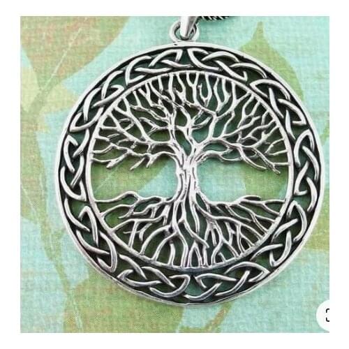 12pcs Celtics tree of life necklace