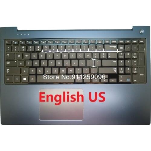 PalmRest&keyboard For Samsung NP670Z5E NP680Z5E 670Z5E 680Z5E English US UK Swiss SW Russia RU Czech CZ Belgium BE Arabia AR NEW