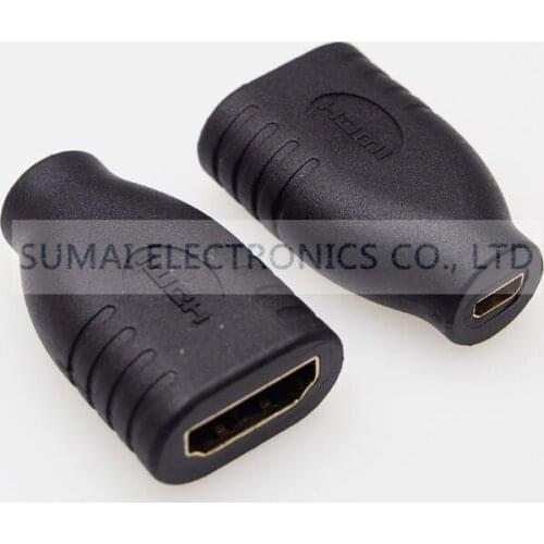 Gold plating Micro HDMI A female to HDMI D female Adapter HDMI Jack