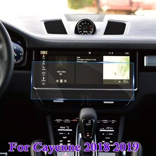QCBXYYXH For Porsche Cayenne Paramera Car Styling GPS Navigation Screen Glass Protective Film Dashboard Display Protective Film