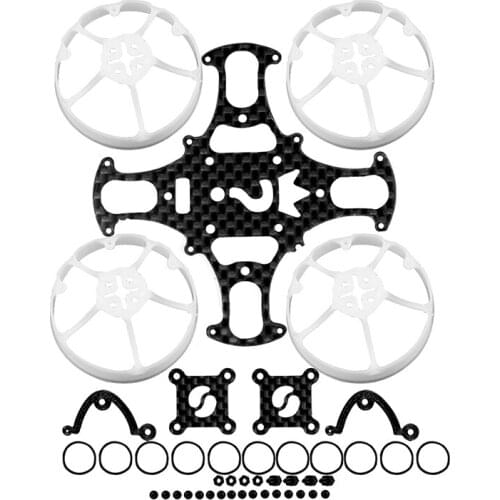 TinyPusher Frame 25.5mm Hole Distance Rack Suitable for 2-3S AIO Flight Control 1103 Motor for FPV Race Drone Airplane
