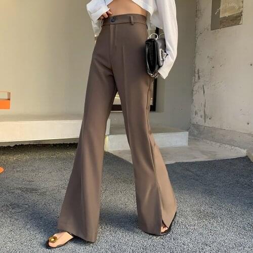 SaHezeng Women's Flared Trousers