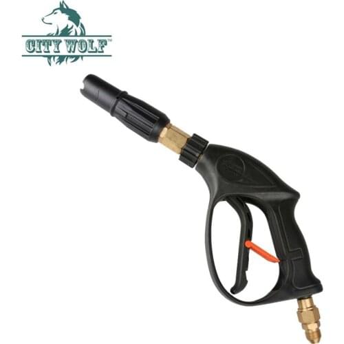 Car wash shop 24-hour self-service high pressure foam gun fix nozzle total brass valve core car cleaing accessories city wolf
