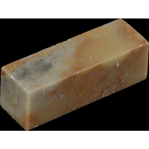 DIY Handmade Chinese Stone Chop Stamp Material Seals Stone Ornaments Decor Qingtian Stone Material