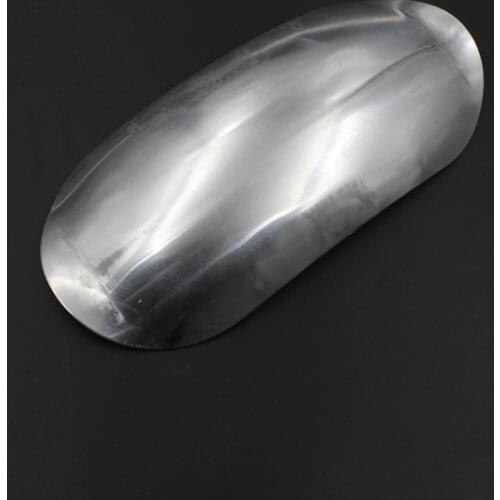 Silver Motorcycle Universal Front Mudguard Fender Short For Kawasaki Honda Yamaha Suzuki Cafe Racer Bobber Custom