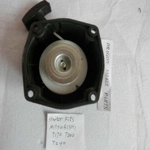 T200 RECOIL STARTER FOR MITSUBISHI T320 KAAZ TD48 TRIMMER BRUSHCUTTER PULL START SHROUD REWIND SPRINGS GRIP HANDLE ROPE