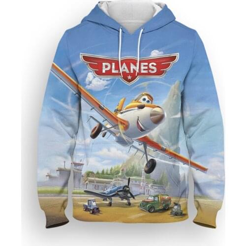 Planes 3D Print Female Sweatshirt Spring Autumn Disney Men Women Pullover Streetwear Harajuku Style Children Hoodies