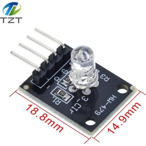 TZT Smart Electronics FZ0455 4pin KEYES KY-016 Three Colors 3 Color RGB LED Sensor Module for Arduino DIY Starter Kit KY016