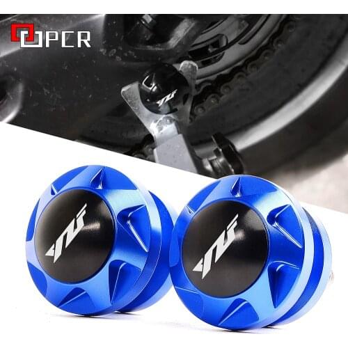 Motorcycle CNC Aluminum Swingarm Spools Slider Stand Screws For YAMAHA YZF R1 R3 R6 R25 R125 YZFR1 YZFR6 2016-2019 2020