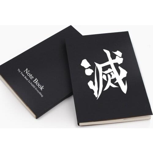 Anime Demon Slayer: Kimetsu no Yaiba Kamado Tanjirou Notebook Cosplay Collectibles Handbook book School Student Notebooks Prop