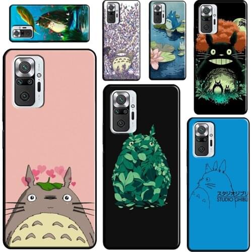 My Neighbor Totoro For Xiaomi Redmi Note 10 9 Pro 8T 9S Note 7 8 Pro Case For Redmi 9 7A 8A 9A 9C 9T Cover
