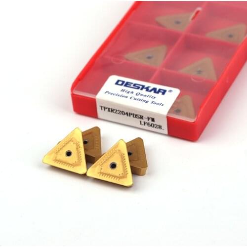 DESKAR TPXR2204PDSR-FM LF6028 CNC milling tool carbide lathe tool steel parts cutting tool high quality products