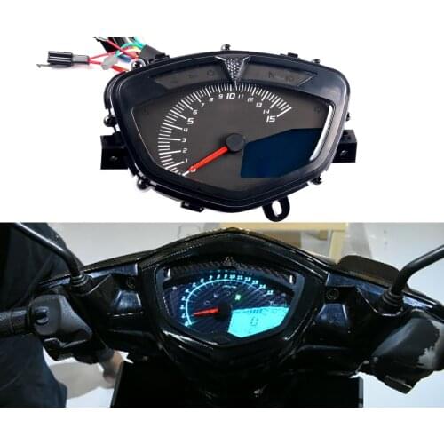 For Yamaha LC135 Water Temperature Motorcycle Tachometer Digital Odometer Speedometer Meter Gauge Moto Tacho Instrument
