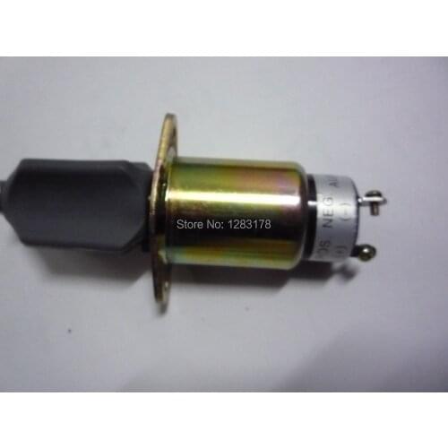 Fuel shutdown / stop solenoid valve SA-4259 SA-4259-24 1751-24A6U1B1S5 (24V 2 terminals) for Kubota 3A