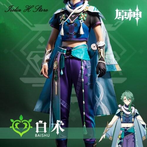 Irelia H Store Game Cosplays Genshin Impact baishu Cosplay Costume Halloween Costume