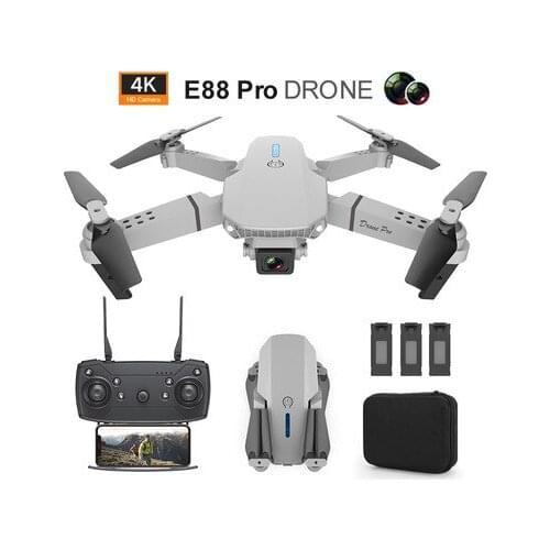 E88 PRO drone 4K HD aerial photography four-axis folding aircraft E525 remote control aircraft toys