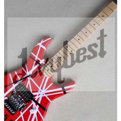 Lvybest logo,own designed shape,electric guitar,own logo and speical decal on pink guitar top.floating bridge and quality pickup