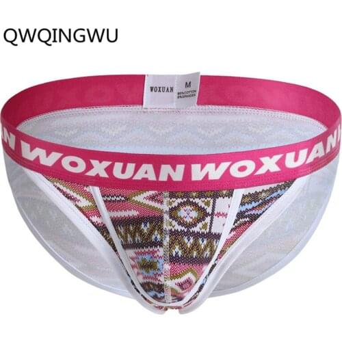 Men Underwear Sexy Men Briefs Cotton Low Waist Comfortable Mens Slip Cueca Male Panties Underpants Briefs Underwear