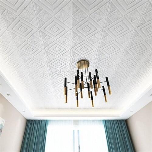 Wallpaper Self-adhesive Bedroom Warm 3d Stereo Wall Stickers Ceiling Background Wall Decoration Waterproof