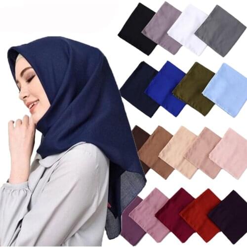 Plain Scarf Shawl Scarf Big Square Square Scarf Cotton Hijabs high quality winter Scarf Viscose Scarf