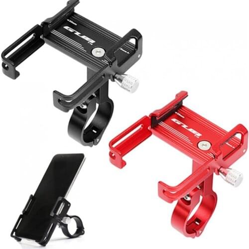 GUB P10 2 colors Adjustable Universal Bike Phone Stand for 4-6.7inch Smartphone Aluminum Bicycle Handlebar Holder Mount Bracket