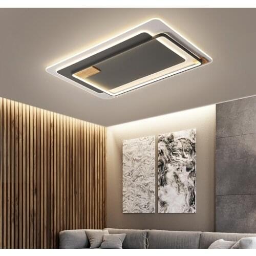 LED Ceiling Lights for Living Room Indoor Lighting Home Remote control Home Creative Ceiling Lamp fixture Mounted 110V 220V