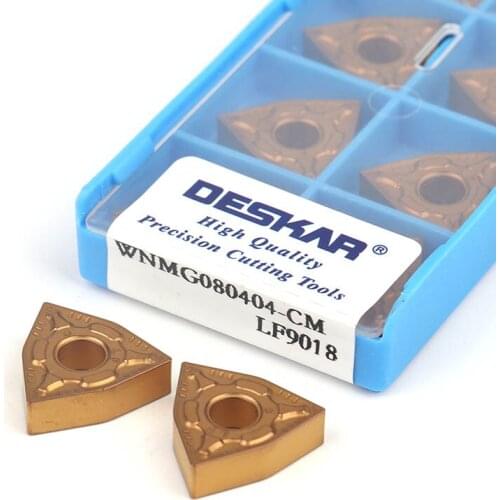 WNMG080404-CM WNMG080408-CQ WNMG080412-MT LF9018 CNC Lathe Turning Machining Tools Blade Carbide insert High Quality Knife Grain