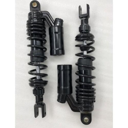 1pair Universal 335mm Motorcycle Shock Absorbers Rear Suspension For Honda SL350 CB650 CB700 GL100 CB750K YAMAHA black