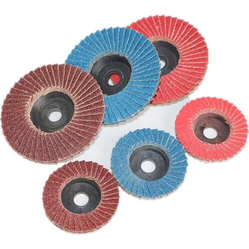 1pc/5pc/10pc Flat Flap Discs 75mm 3 Inch/2 inch 50x10mm 75x10mm Sanding Discs Grinding Wheels Blades For Angle Grinder