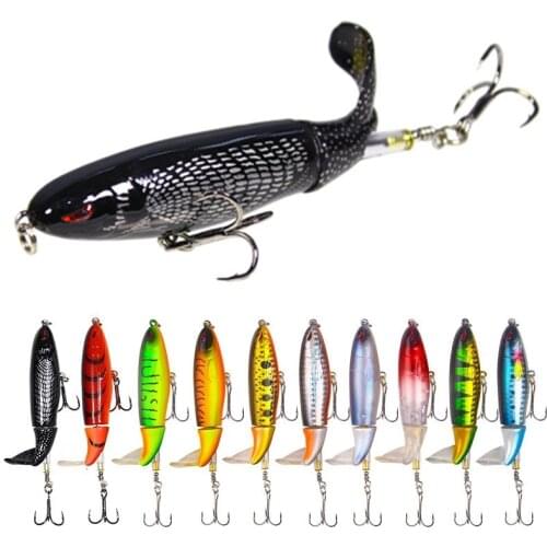 1Pcs Whopper Plopper Fishing Lure 13g 35g Top Water Isca Artificial Popper Lures Leurre Peche Wobbler Peche Bait