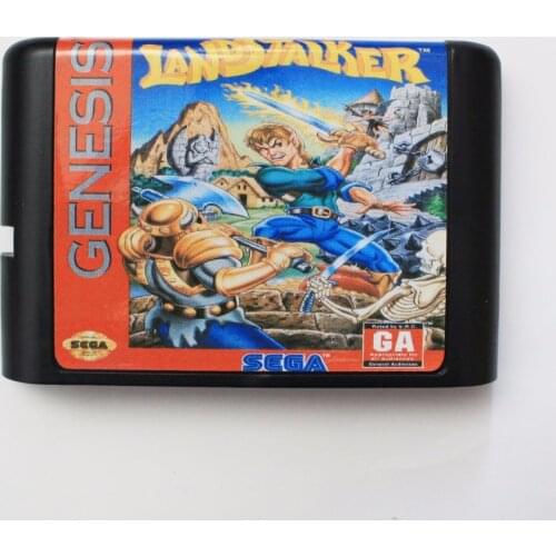Landstalker 16 bit MD Game Card For Sega Mega Drive For Genesis