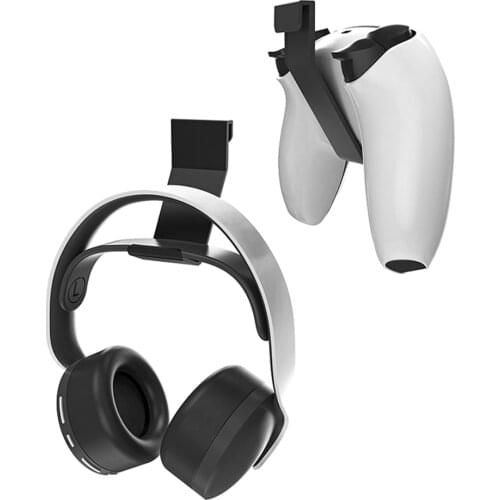 Headphone Holder Hanger Wall PC Monitor Stand Durable Headset Hanger for PlayStation 5 PS5 Console Accessories New 2PCS
