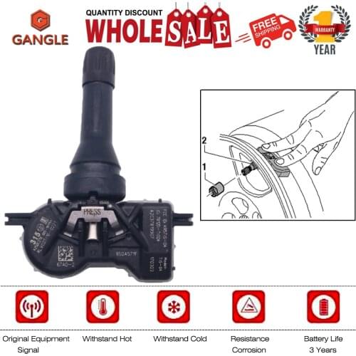 Tire Pressure Sensor FOR 2018-2024 MITSUBISHI ECLIPSE CROSS TPMS Sensor Tire Air Pressure 4250C276 4250D585 S80150005 315MHz