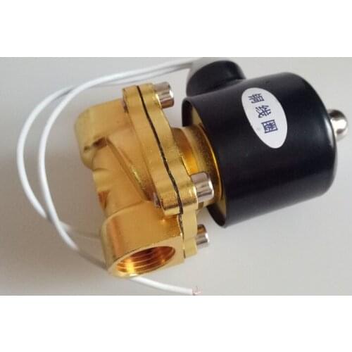 Truck 24V electromagnetic deluge valve pure copper brake drain valve drop switch 4 points auto parts with pollution resistance