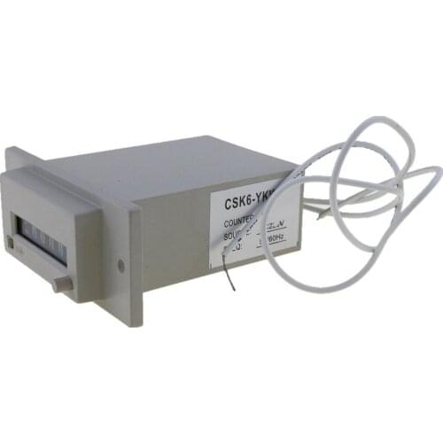 CSK6-YKW electromagnetic counter pulse counter punch press packing counter AC110V 220V DC 12V 24V 36V