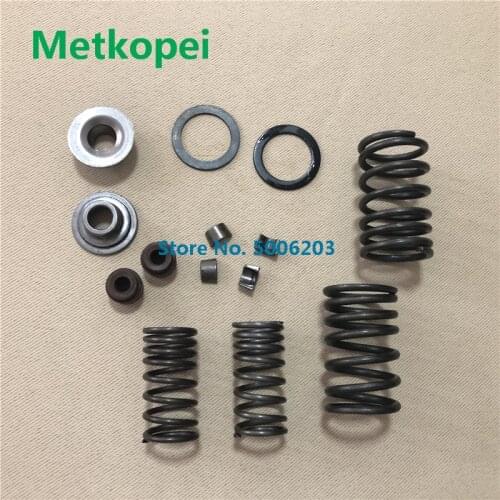 Scooter GY6 125cc 152QMI Valve assembly valve spring valve seat lock clip watercress pin for 125cc ATV GY6 125 Intake Exhaust
