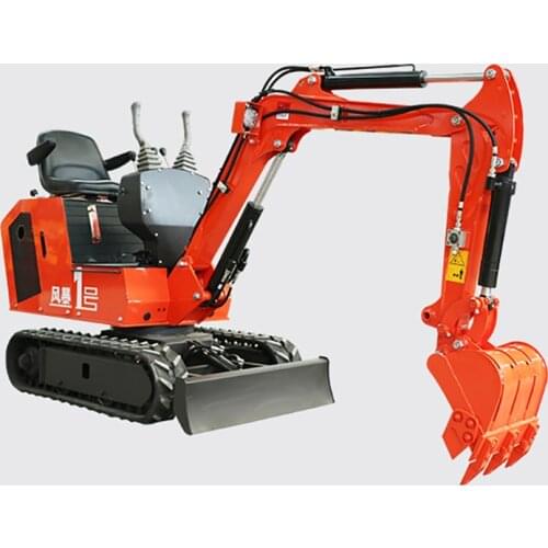 Mini digger for construction mini digger excavator with full hydraulic joystick mini excavator 1ton with optional attachment