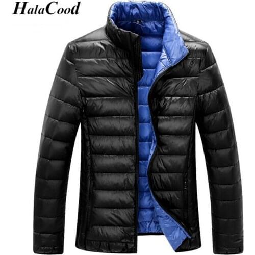 Hot Sell 2017 Autumn New Casual Brand Wram Duck Down Jacket Men Ultra Light Thin Winter Down Coats Men Fashion Windproof Parkas