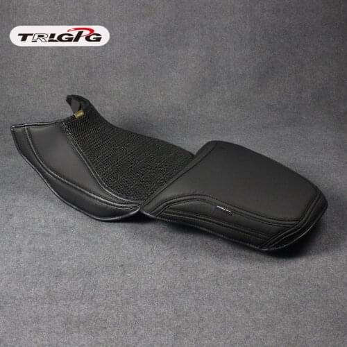 For Benelli TRK502 TRK 502 502X Motorcycle Rubber Striped Soft-Grip Gripper Soft Seat Cover