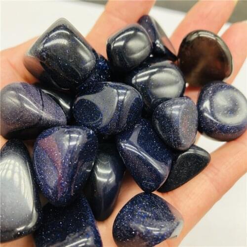 Natural crystal quartz stone tumbling stone treatment Reiki gem garden aquarium plant decoration