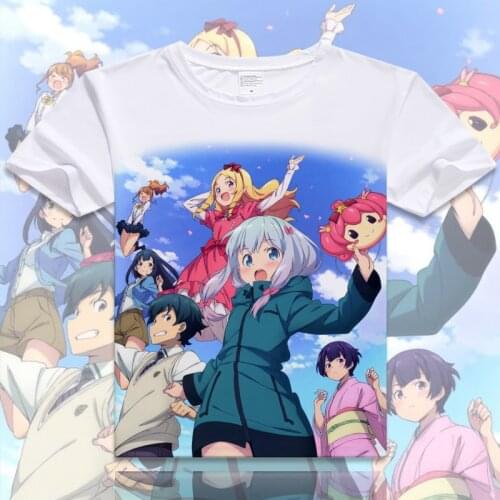 New Eromanga Sensei T-Shirt Sagiri Izumi T-Shirt Anime T shirts Fashion Men Women Short Sleeve Tees Tops